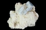 Aquamarine Crystal in Albite Matrix - Baltistan, Pakistan #111354-1